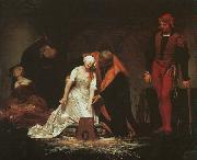 Paul Delaroche The Execution of Lady Jane Grey china oil painting reproduction